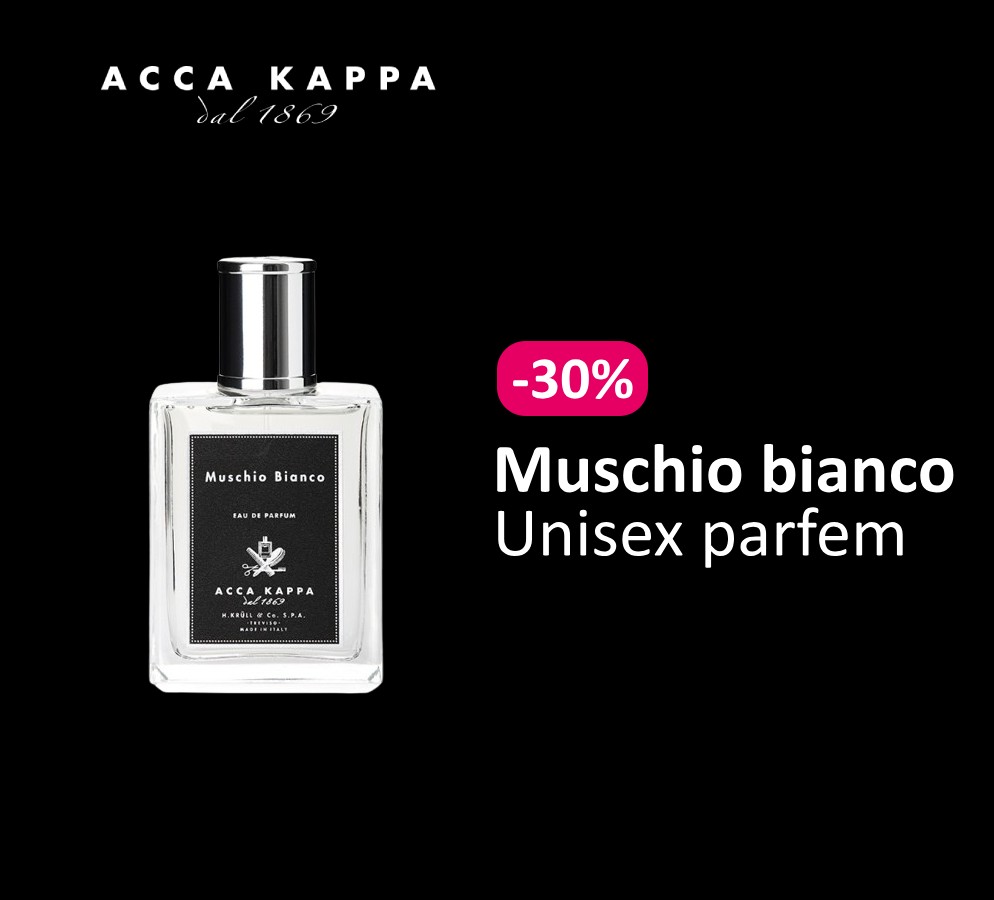 -30% na Acca Kappa unisex EDP Muschio Bianco
