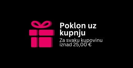 Poklon uz kupnju za kupovinu iznad 25 eur