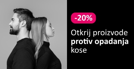 Akcija -20% na proizvode protiv opadanja kose