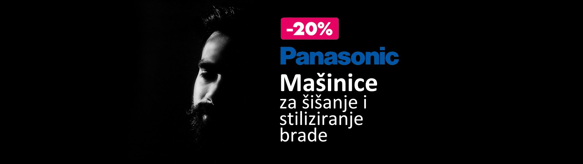 -20% Panasonic mašinice za šišanje