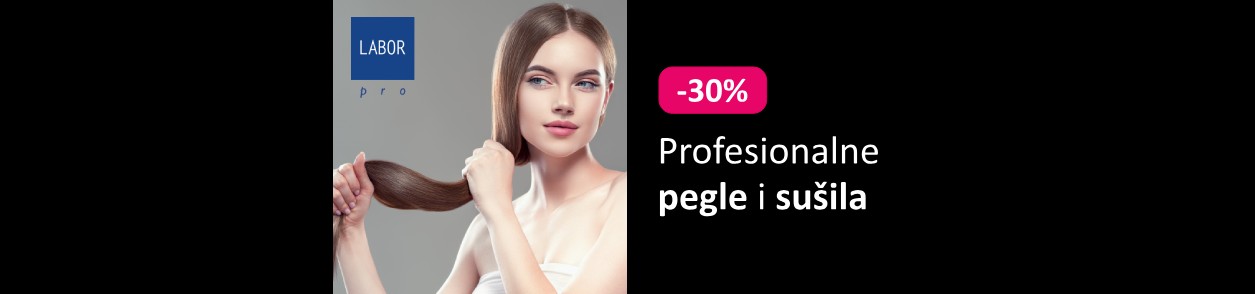 -30% na LABOR PRO pegle i sušila