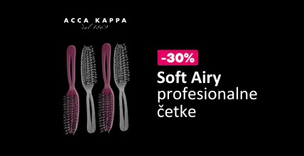 Akcija -30% Acca Kappa Soft Airy profesionalne četke