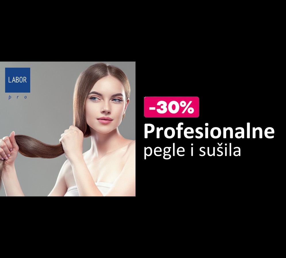 -30% na LABOR PRO pegle i sušila