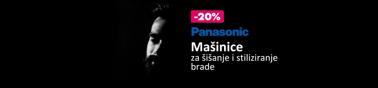 -20% Panasonic mašinice za šišanje